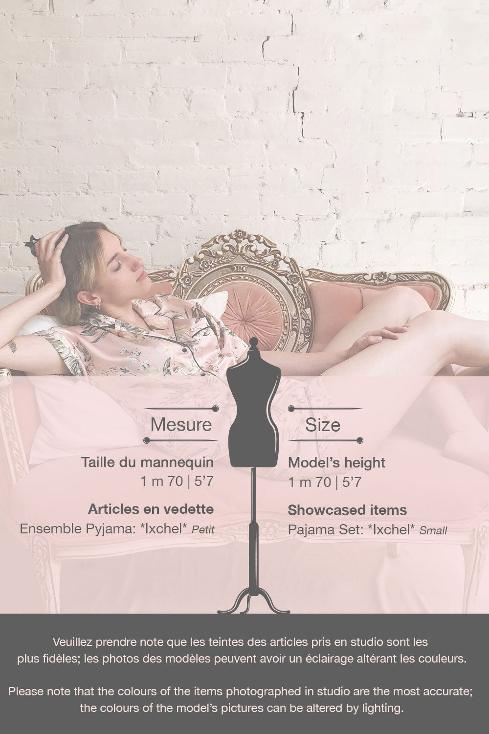 Ensemble Ixchel Pink Floral Print PJ Set | La petite garçonne template