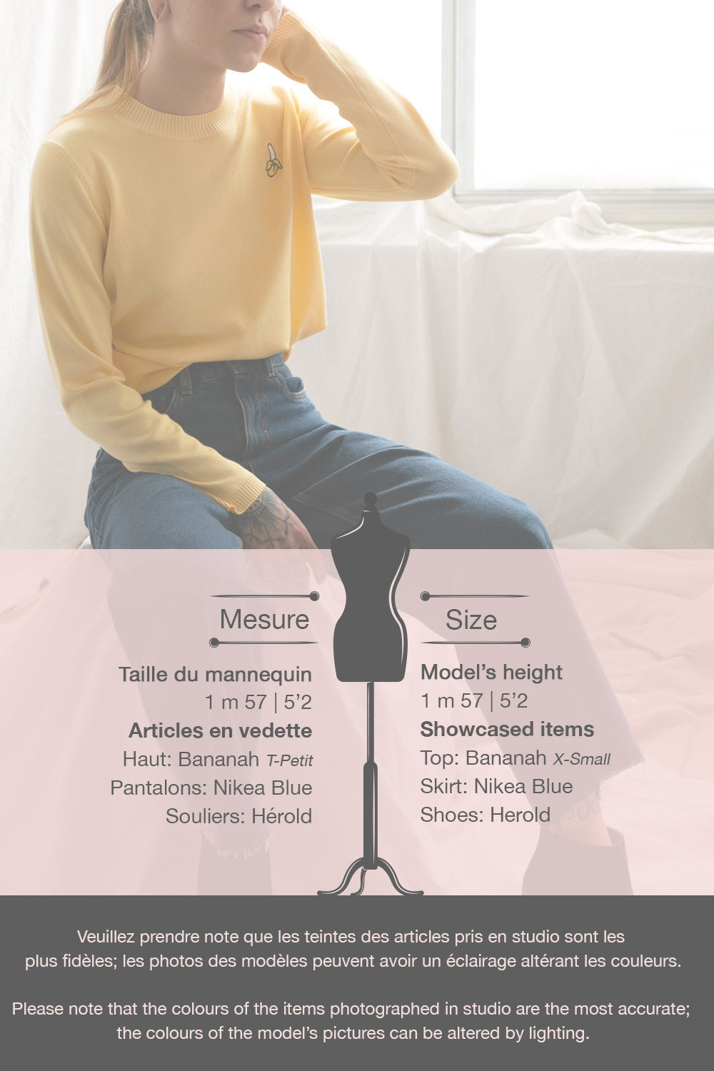 Bananah Yellow Embroidered Knit Sweater | La Petite Garçonne 10