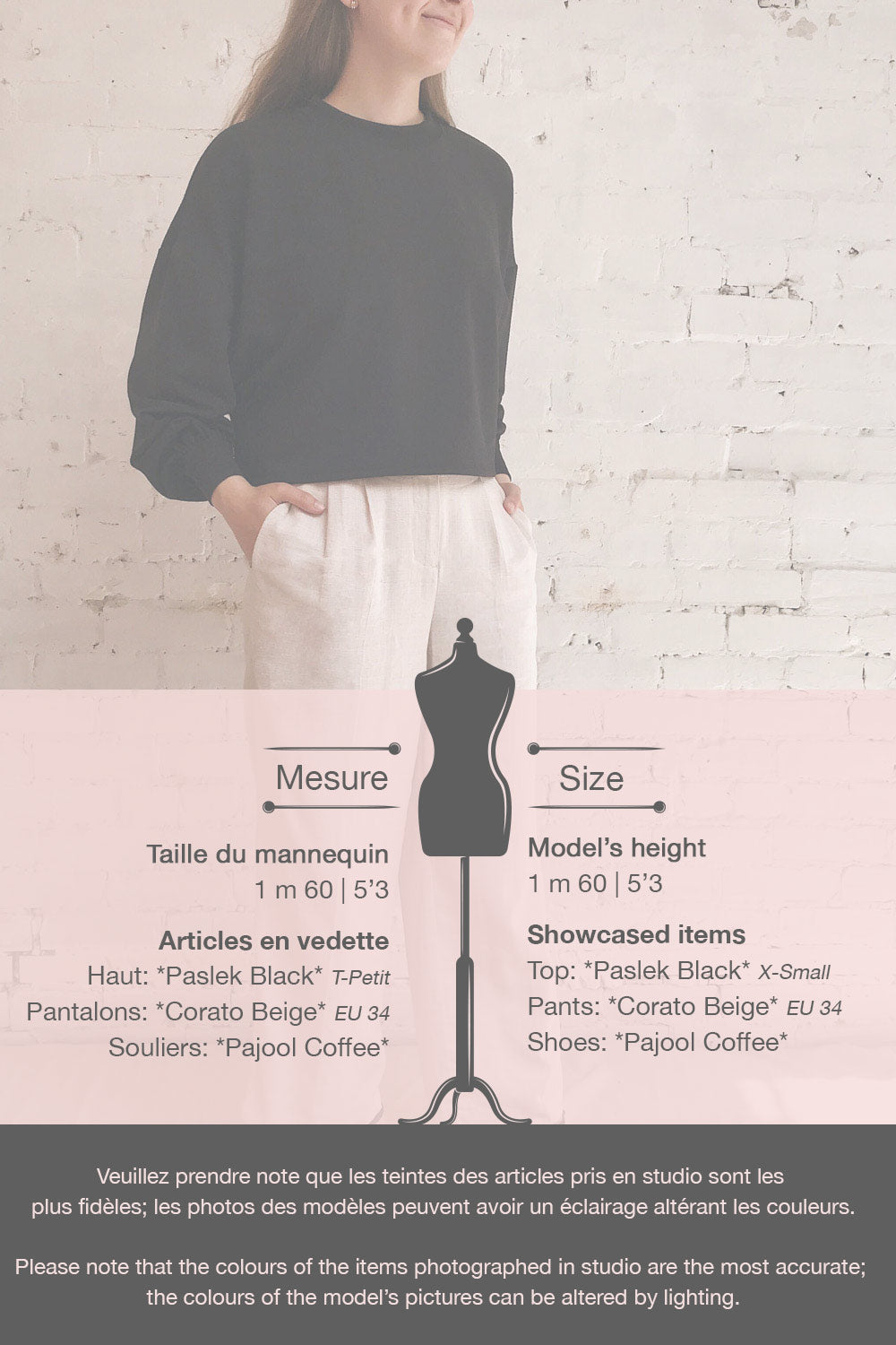 Corato Beige High Waist Wide Leg Pants | La petite garçonne template