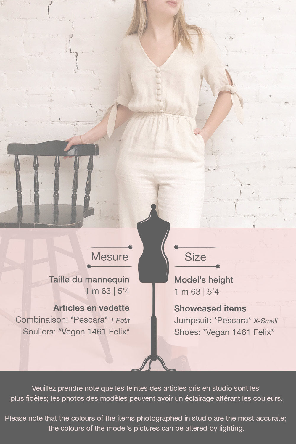 Pescara Beige Linen Jumpsuit | La petite garçonne template