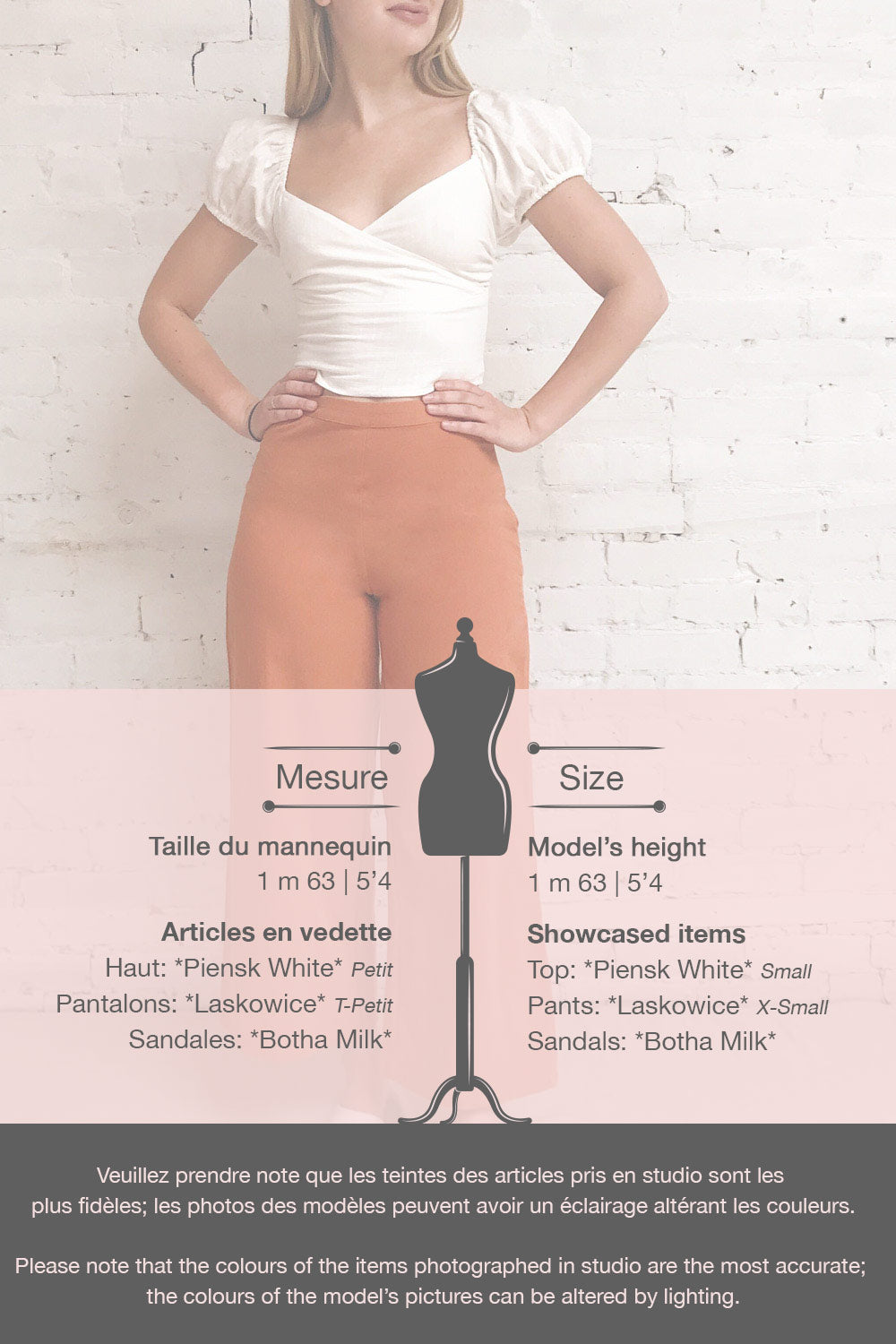 Piensk White Laced Back Crop Top | La petite garçonne template