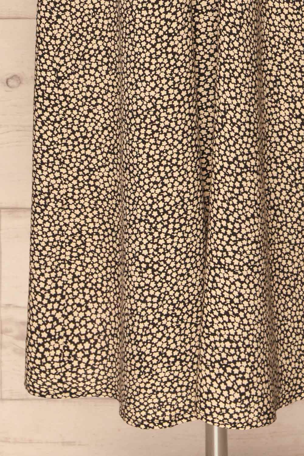 Portoviejo Black & White Maxi Dress | La petite garçonne bottom