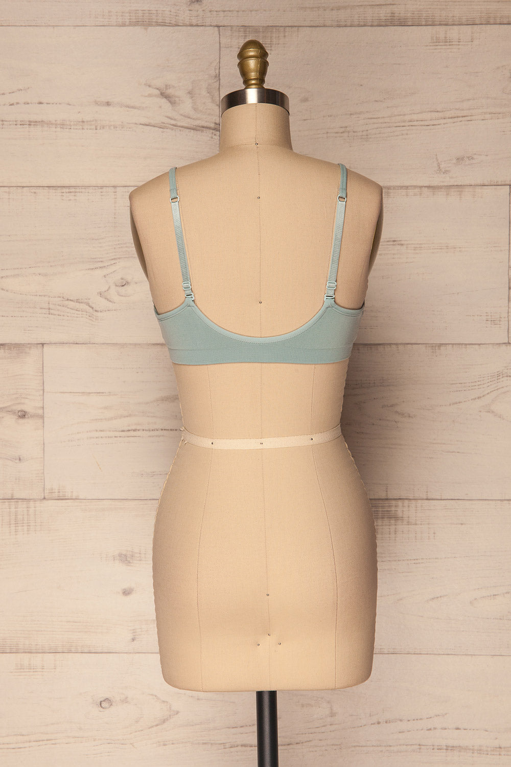 Pyzdry Bleu | Bralette Rembourrée Extensible