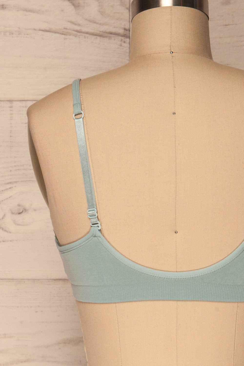 Pyzdry Bleu | Bralette Rembourrée Extensible