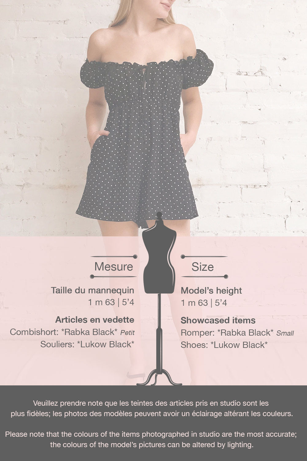 Rabka Black Polka Dot Short Sleeve Romper | La petite garçonne template