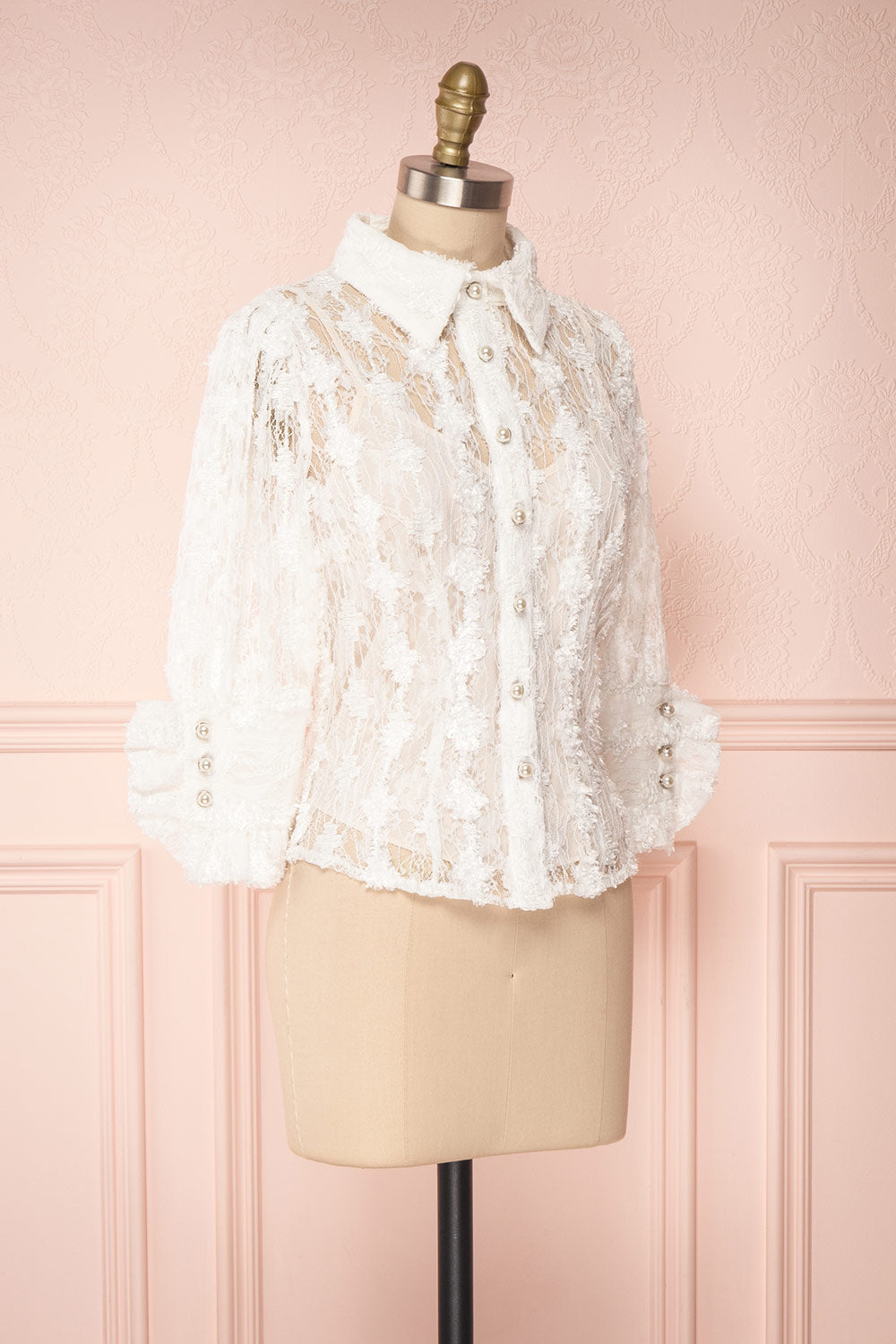 Keonaona White Lace A-Line Cocktail Dress | Boudoir 1861