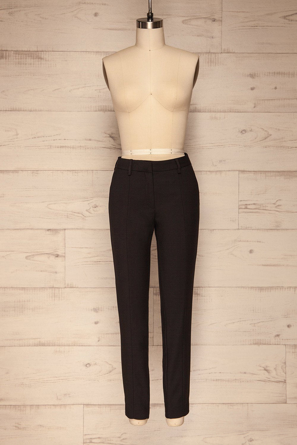 Reumont Black Tapered Dress Pants | La Petite Garçonne