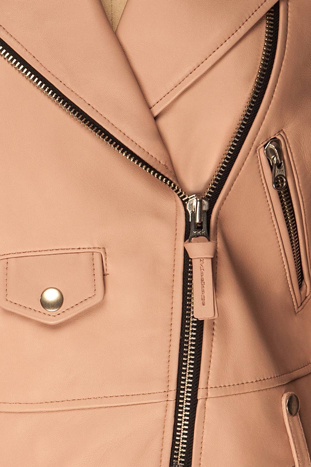 Reznos Candy Mackage Pink Moto Jacket | La Petite Garçonne Chpt. 2