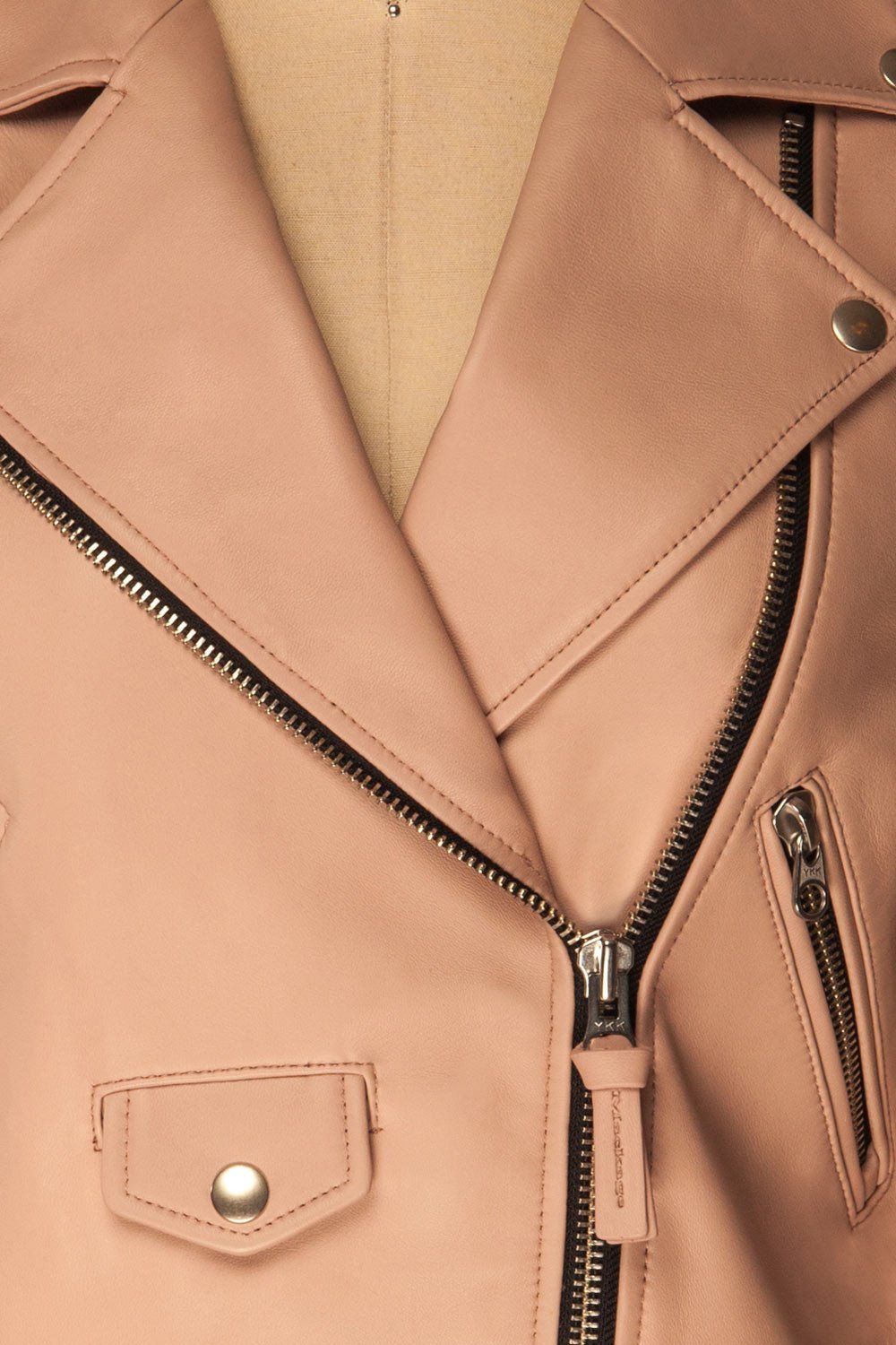 Reznos Candy Mackage Pink Moto Jacket | La Petite Garçonne Chpt. 2