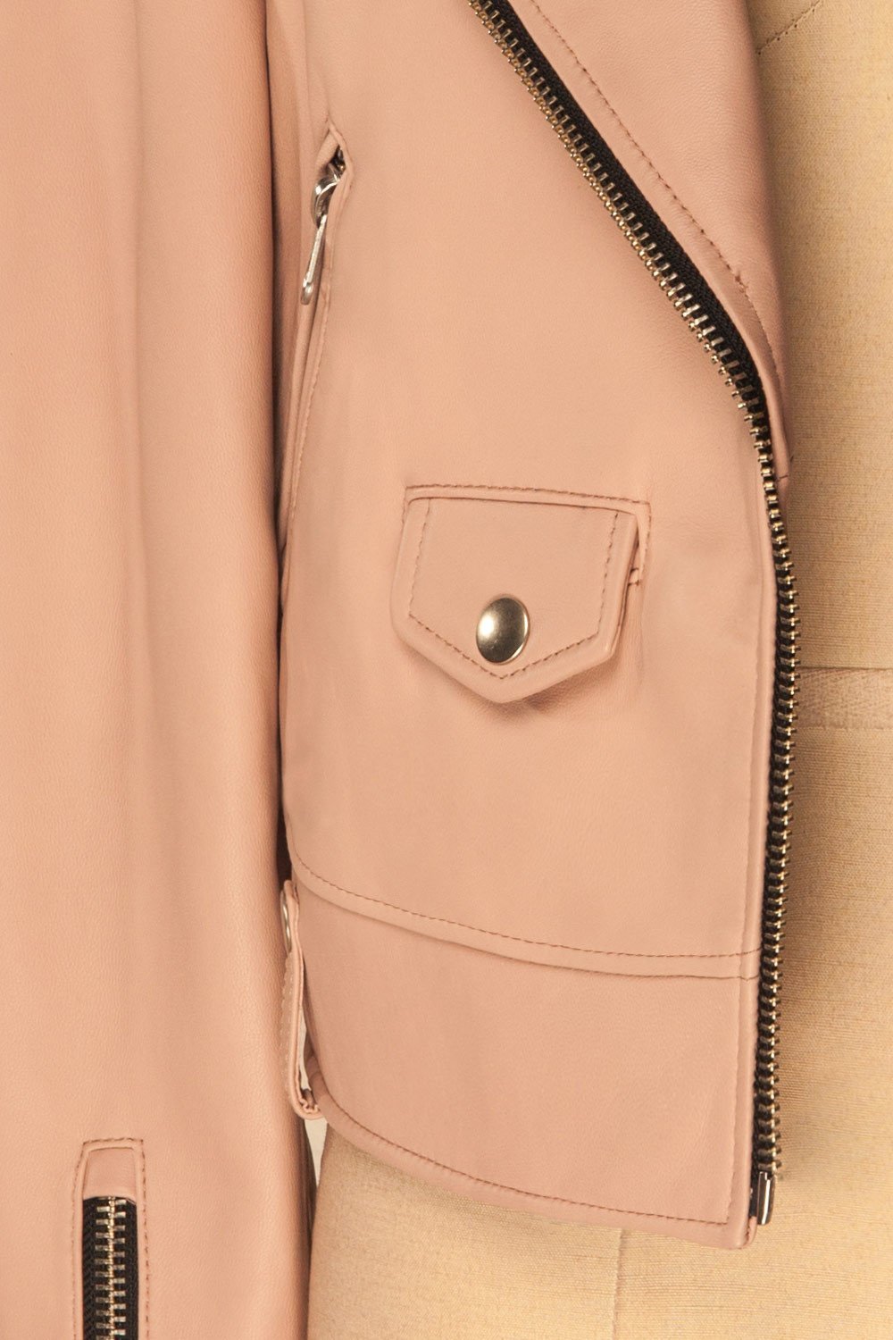 Reznos Candy Mackage Pink Moto Jacket | La Petite Garçonne Chpt. 2