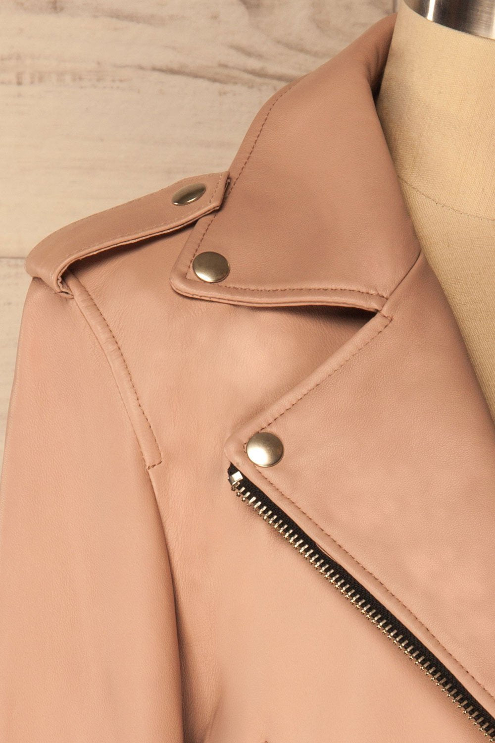 Reznos Candy Mackage Pink Moto Jacket | La Petite Garçonne Chpt. 2