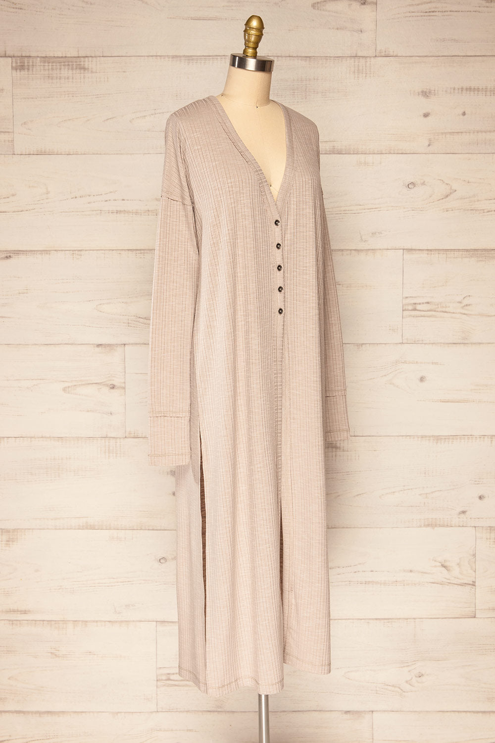 Set Kozieglowy Grey 3-Pieces Lounge Set | La petite garçonne side view