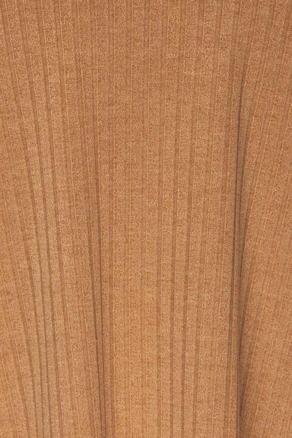 Set Shelyza Taupe Crop Top & Pants | La petite garçonne fabric