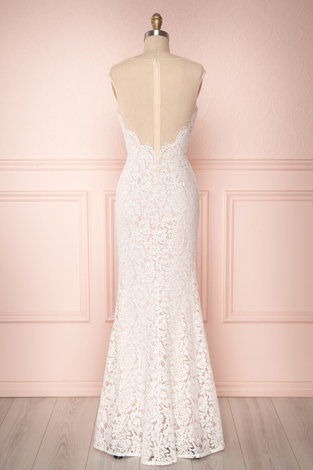 Sahara | Robe de Dentelle Blanche