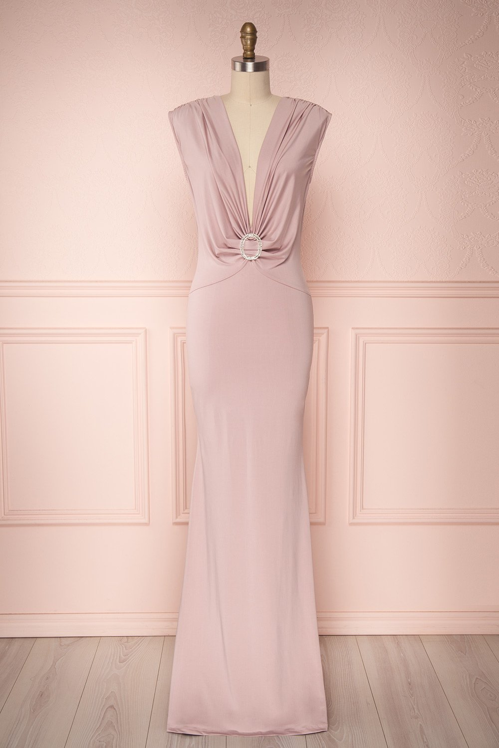 Sakika | Lilac Pink Mermaid Dress