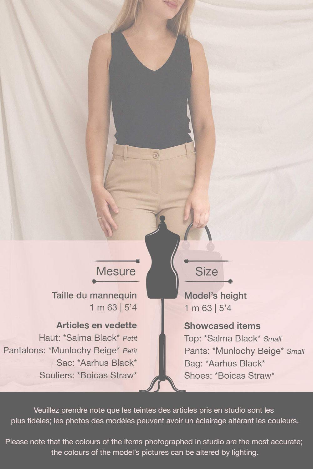 Salma Black V-Neck Knitted Cami | La petite garçonne template