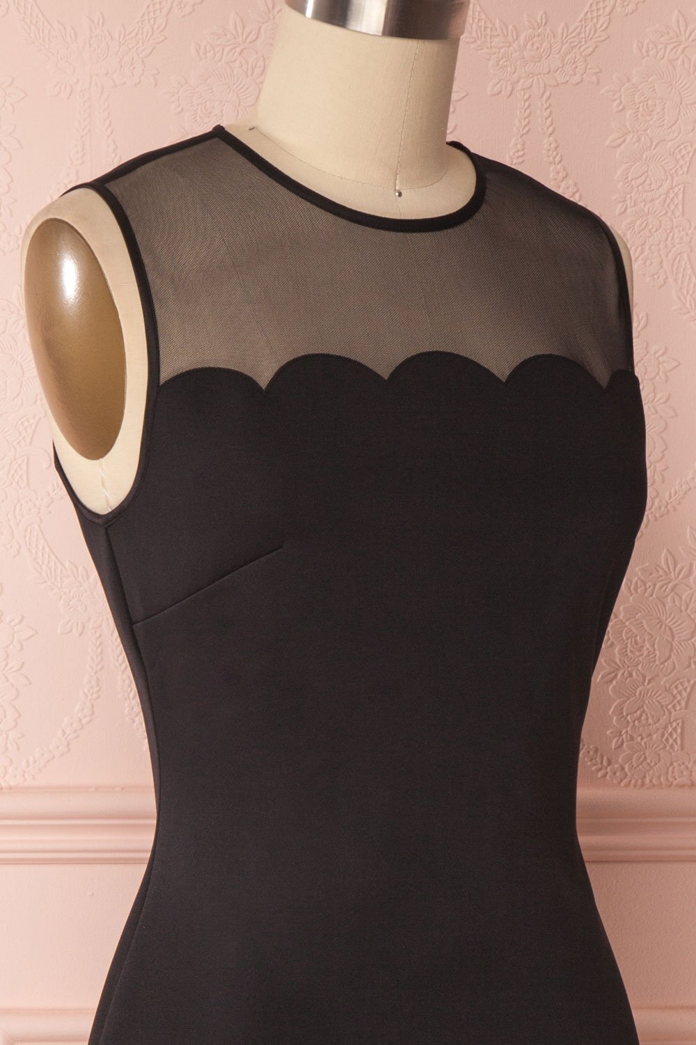 Seitaro Black Fitted Ted Baker Cocktail Dress | Boutique 1861