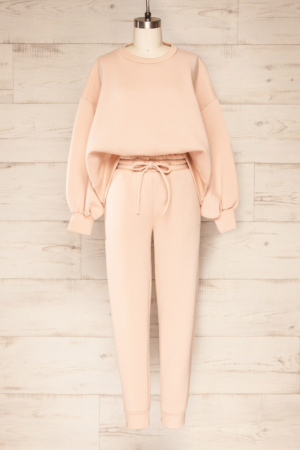 Set Luqa Blush Sweater & Joggers | La petite garçonne set