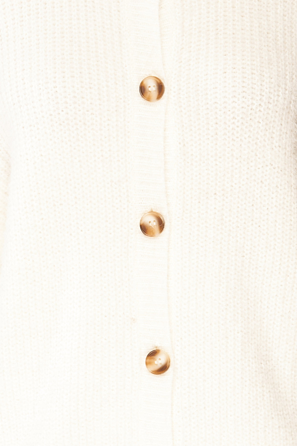 Set Akja Ivory Fuzzy Caridgan & Cami Set | La petite garçonne fabric