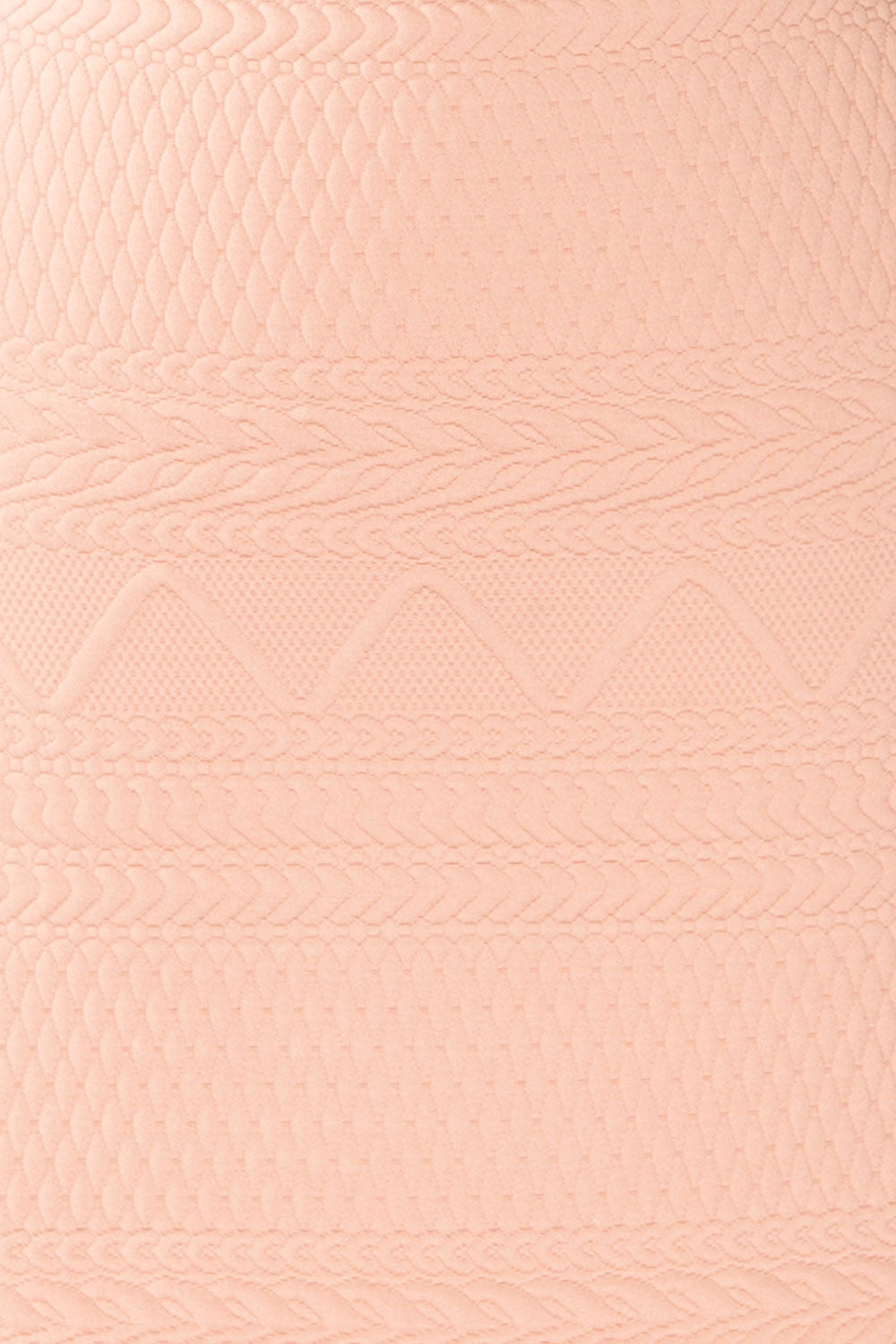 Set Ronda Blush Crop Top & Skirt Set | La petite garçonne fabric