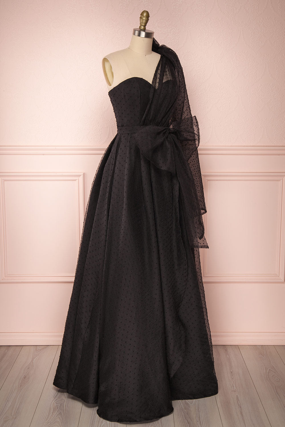 Shanley Black | Bustier Maxi Dress