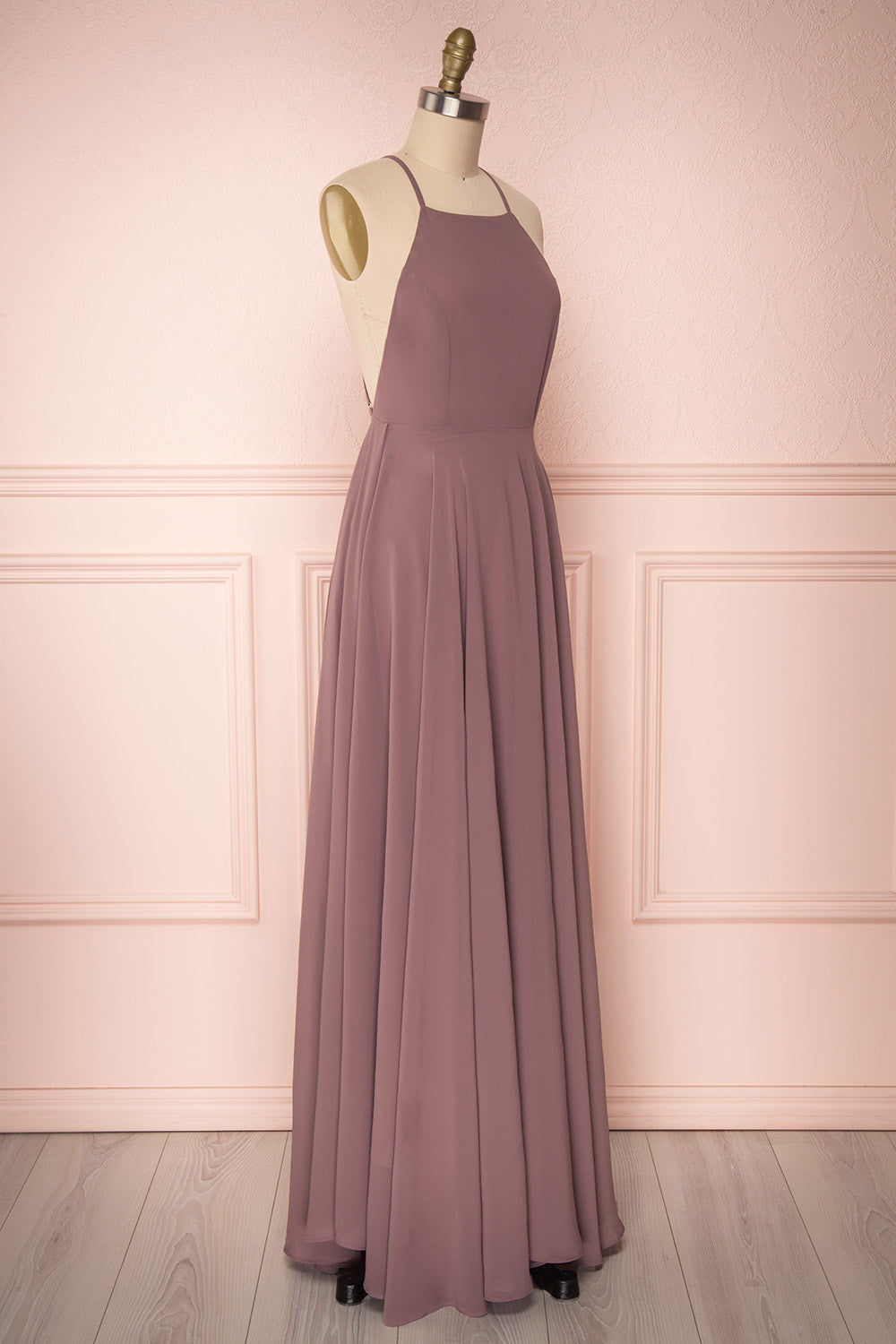 Shaynez Mauve | A-Line Maxi Dress