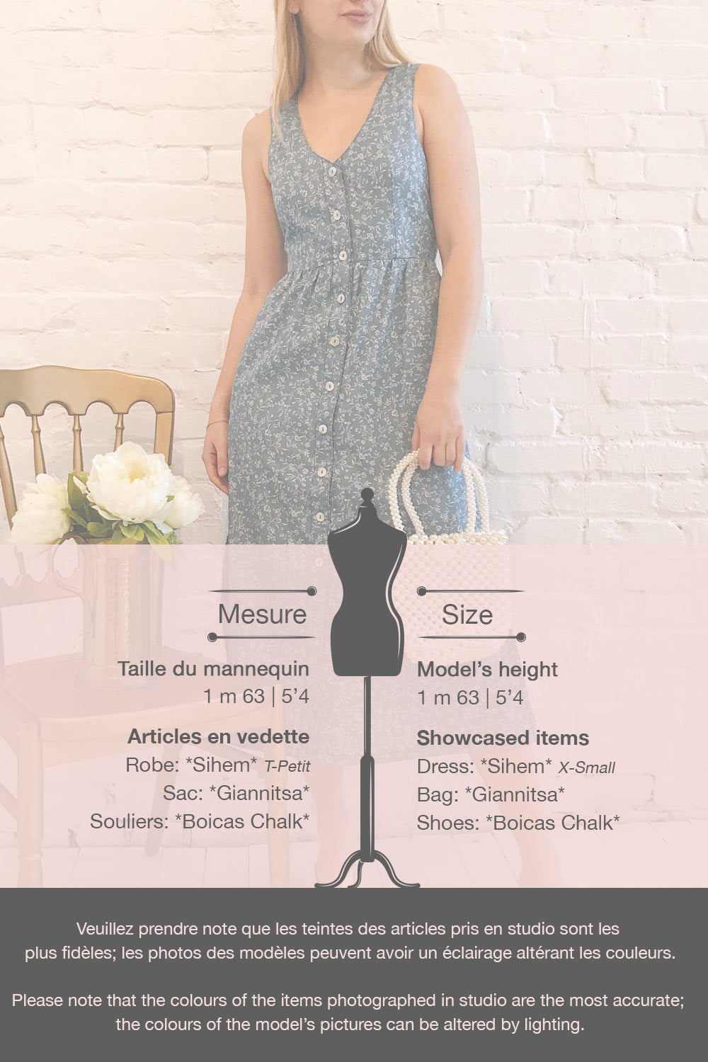 Sihem Blue Patterned Midi Dress w/ Pockets | Boutique 1861 template