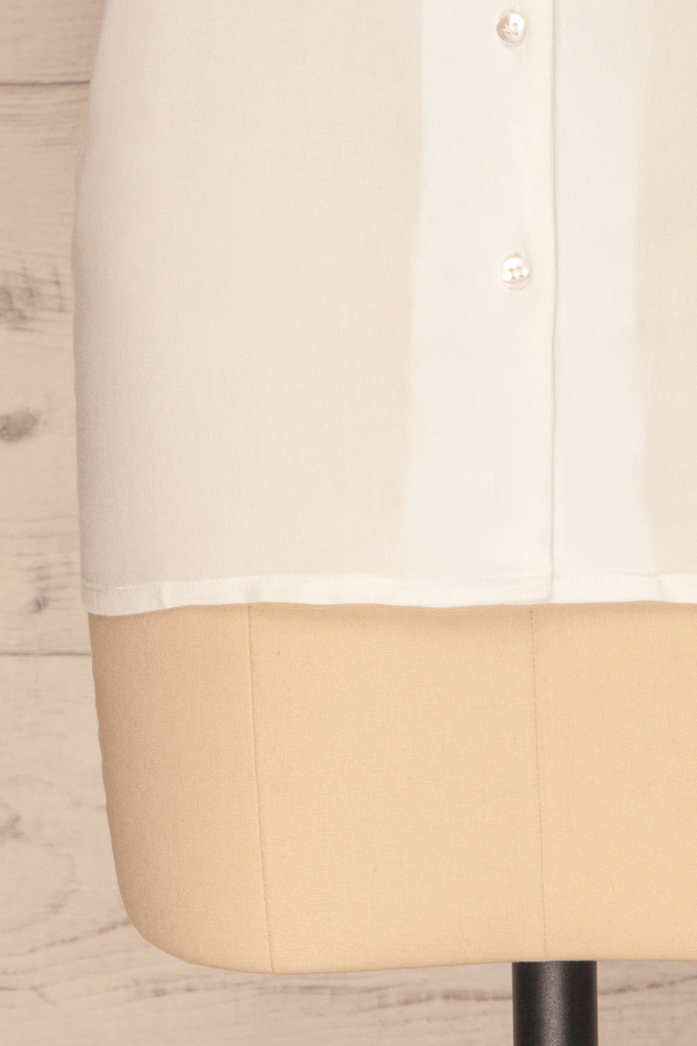 Soresina White Short Sleeved Shirt | La petite garçonne bottom