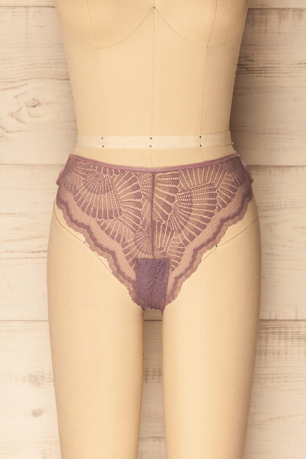 Stira Mauve Lilac Lace Brazilian Panty | La Petite Garçonne Chpt. 2