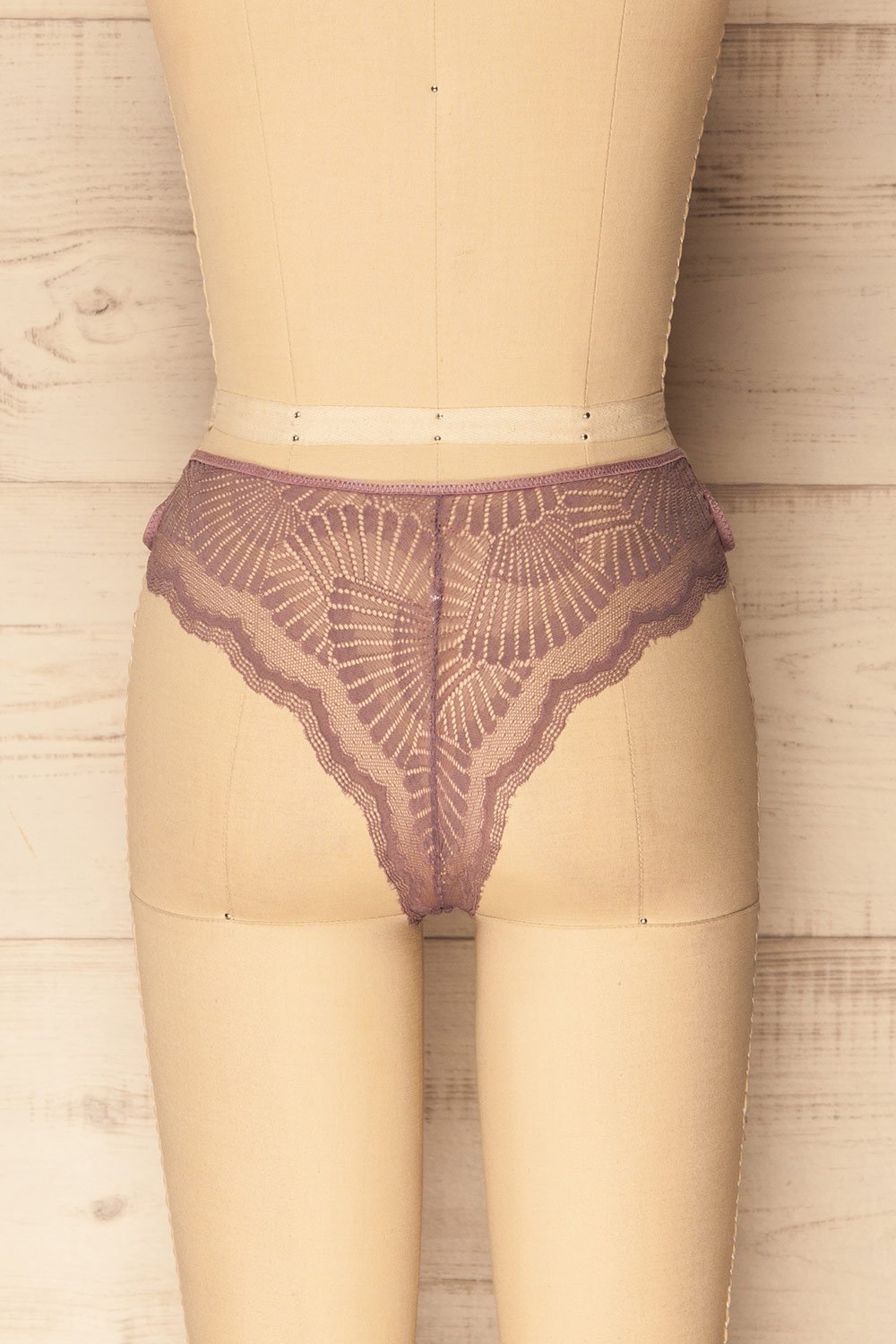 Stira Mauve Lilac Lace Brazilian Panty | La Petite Garçonne Chpt. 2