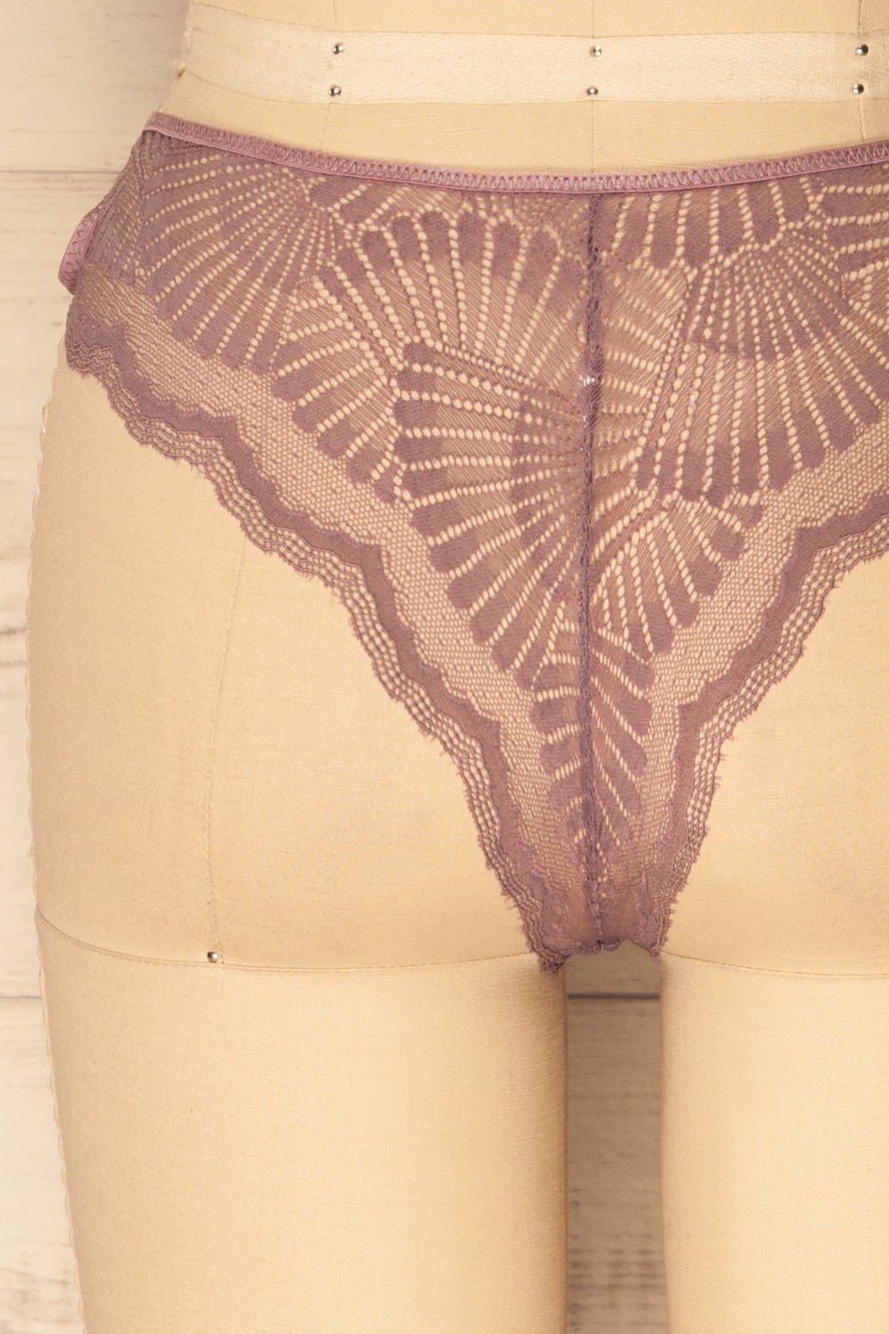 Stira Mauve Lilac Lace Brazilian Panty | La Petite Garçonne Chpt. 2