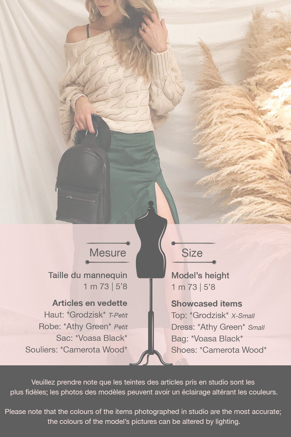 Grodzisk Beige Cropped Knitted Sweater | La petite garçonne template