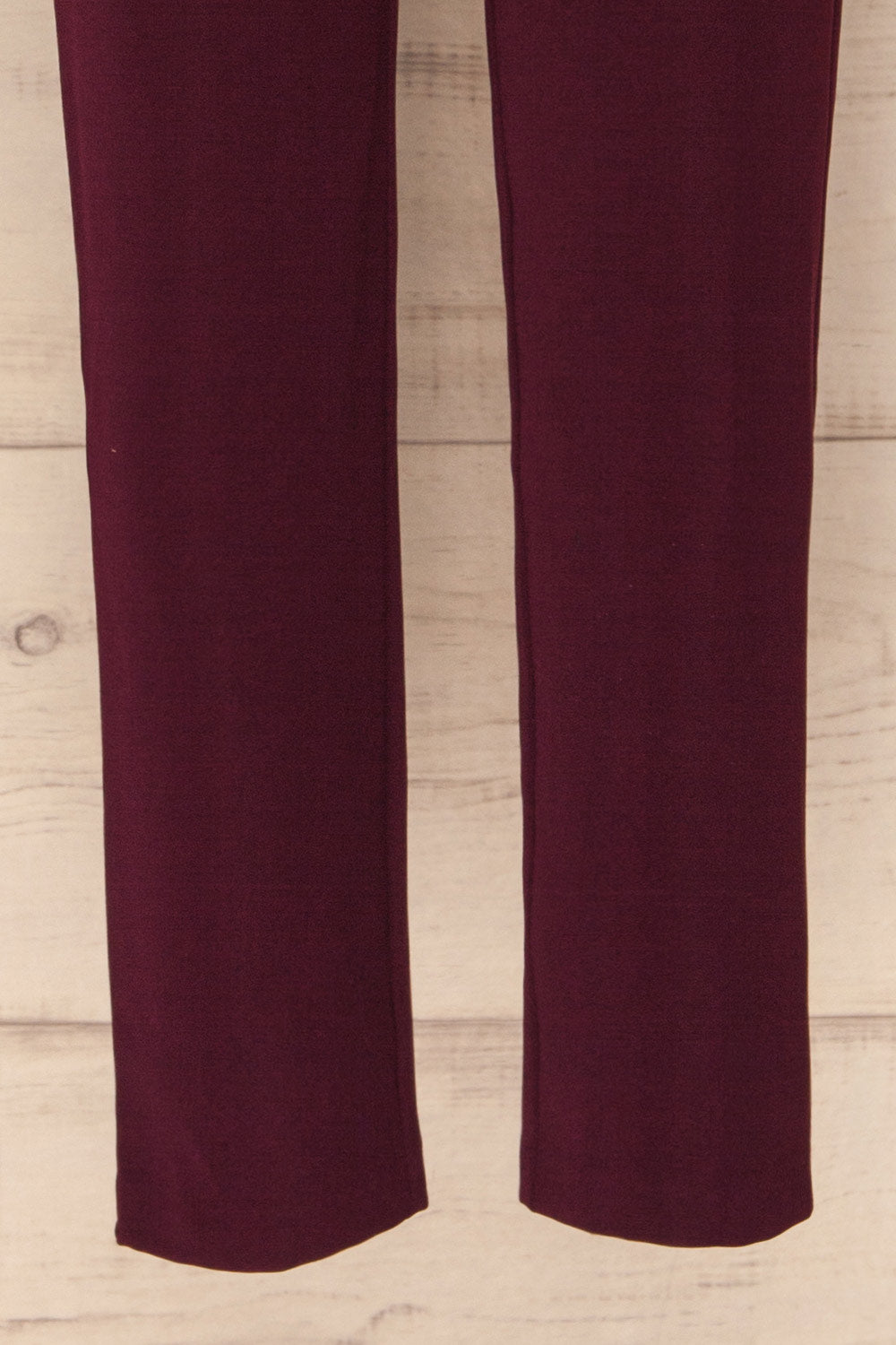 Tamzin Plum Halter Jumpsuit | Combinaison legs | La Petite Garçonne