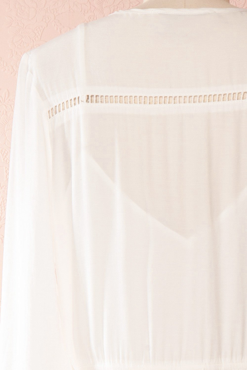 Tandice White Victorian Inspired Midi Dress | Boudoir 1861