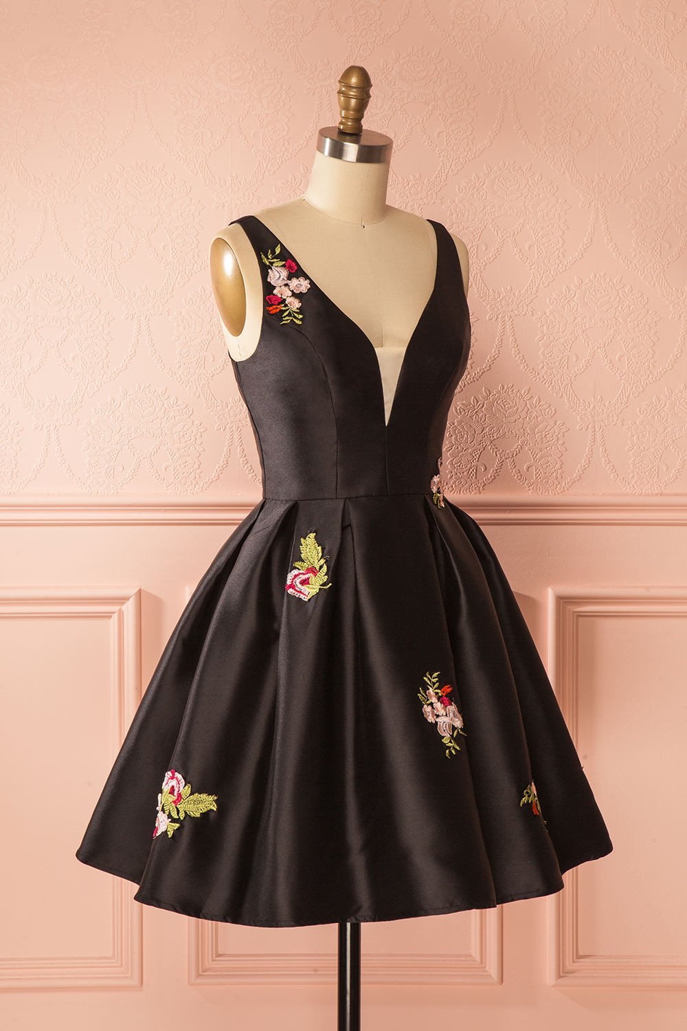 Bria Sand Beige High Waisted Pleated Skirt | Boutique 1861