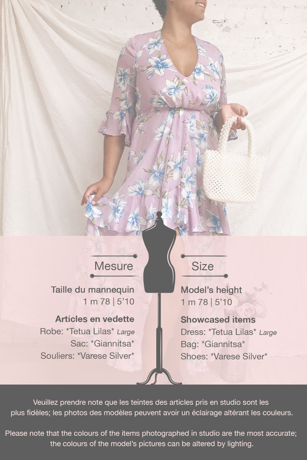 Tetua Lilas Purple Floral Ruffled Maxi Dress | Boutique 1861 template