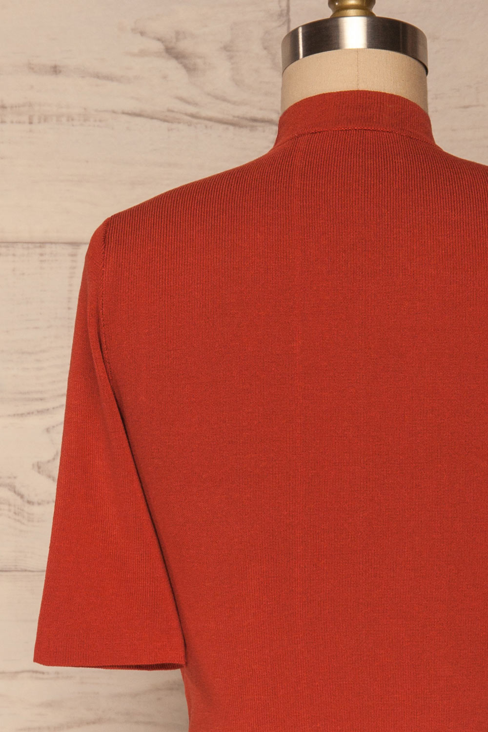 Tolka Paprika Crop Top | Haut Écourté back close up | La Petite Garçonne