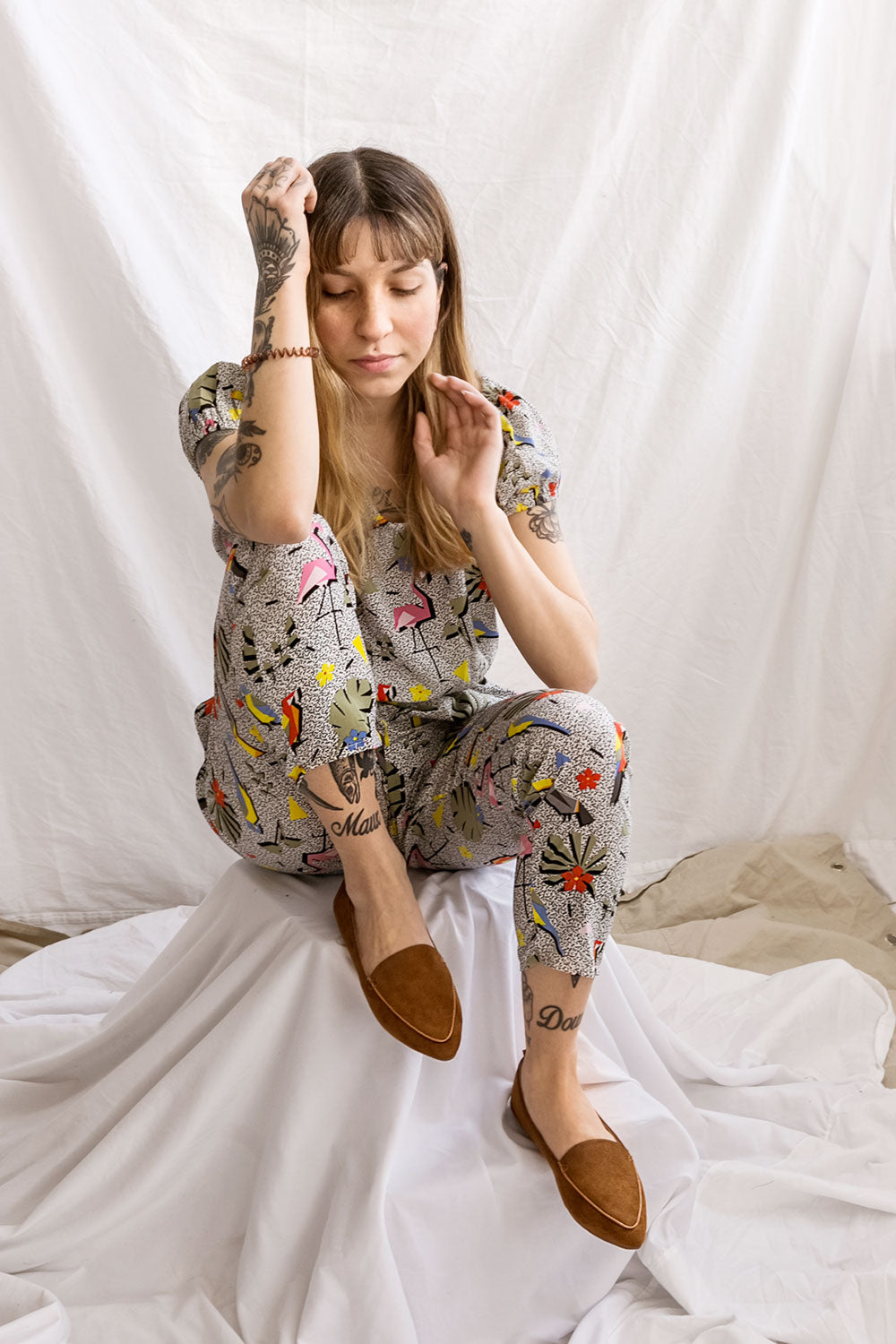 Tuizelo Colourful High Waisted Pants | La Petite Garçonne 2