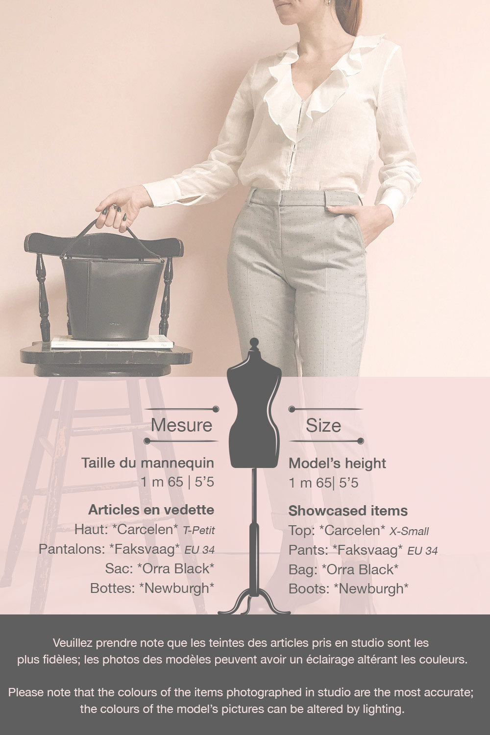 Faksvaag Light Grey Tailored Dress Pants | La petite garçonne template