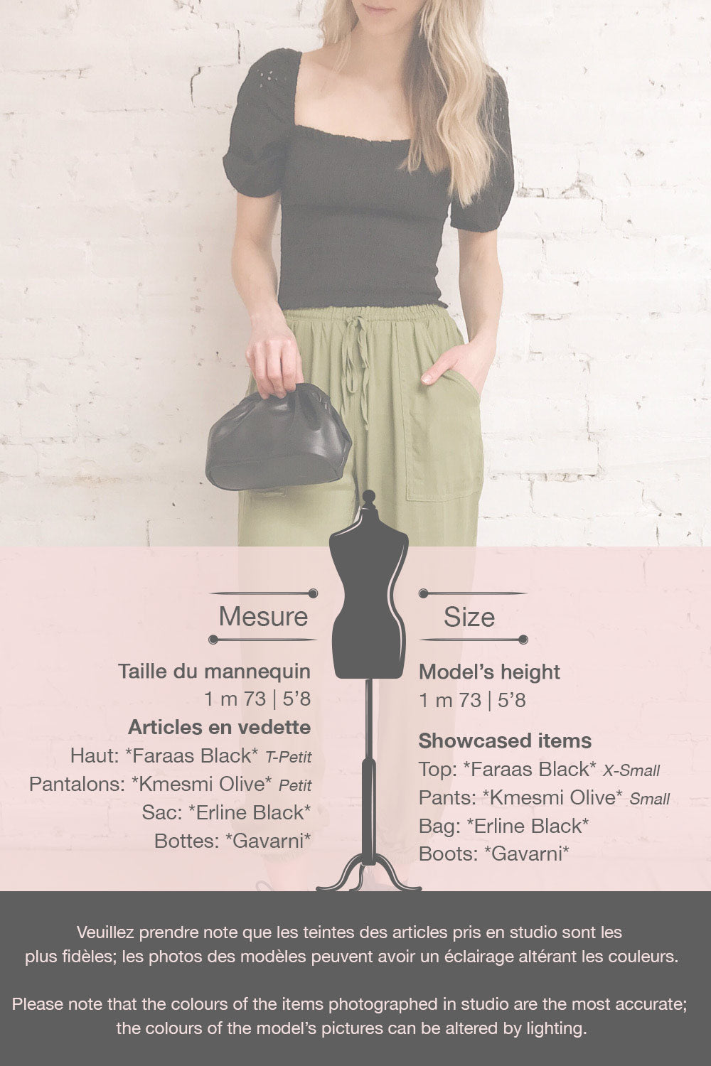 Kmesmi Olive Green High Waist Pants | La petite garçonne template