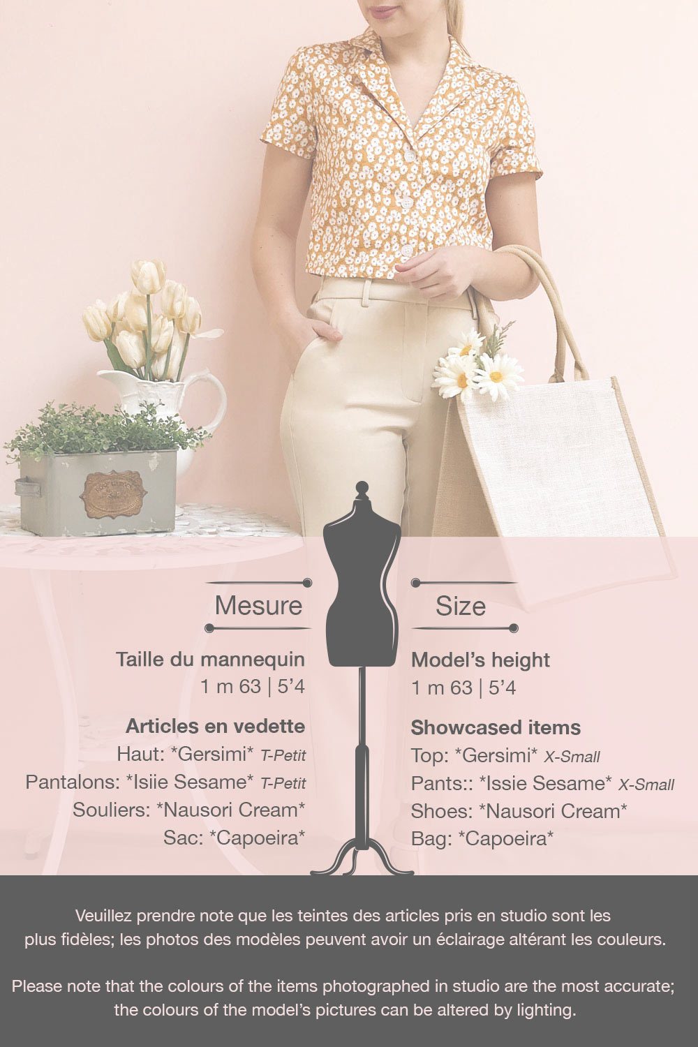 Issie Sesame Cream Straight Leg Pants | La petite garçonne template