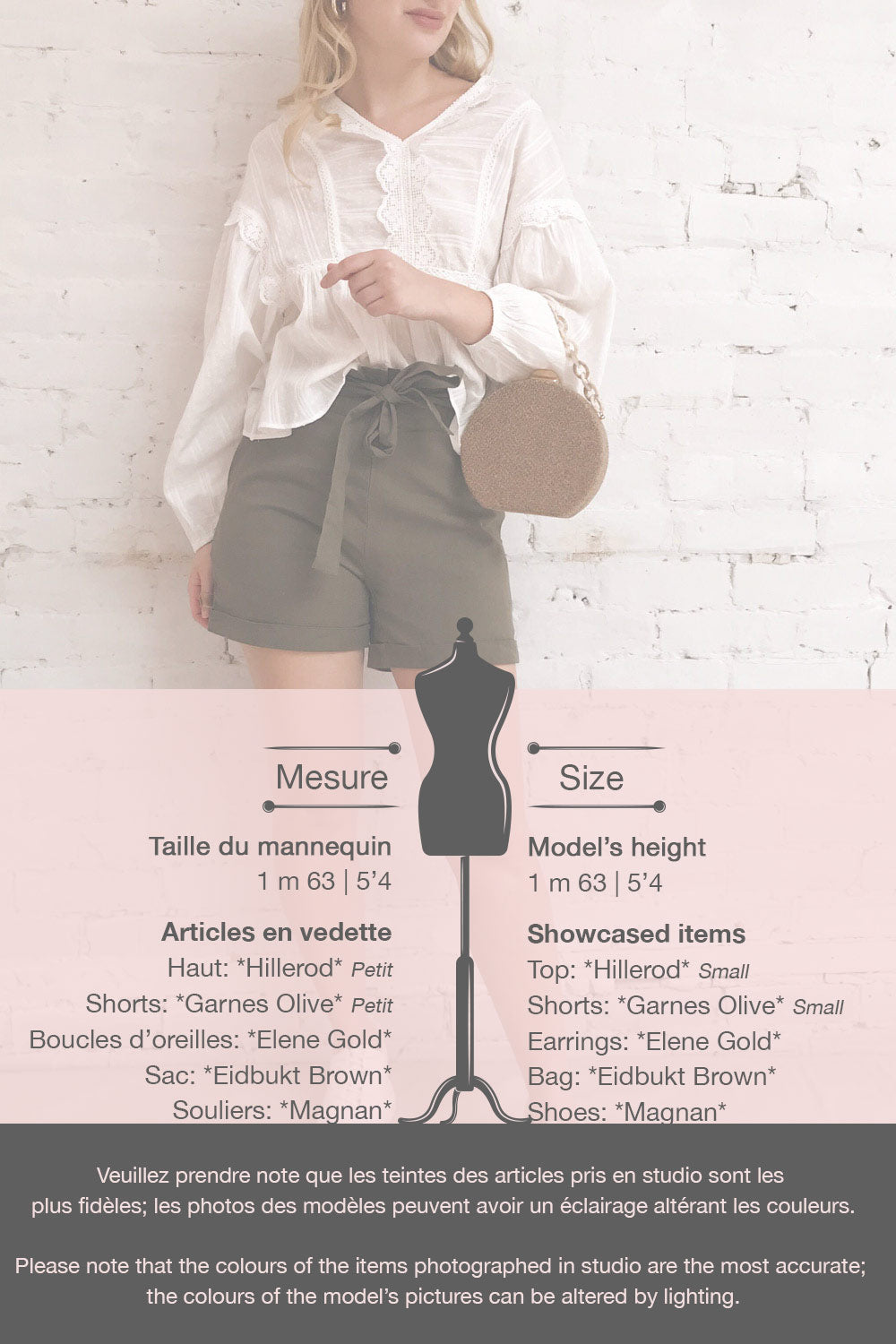 Hillerod White Blouse with Lace Details | La petite garçonne template