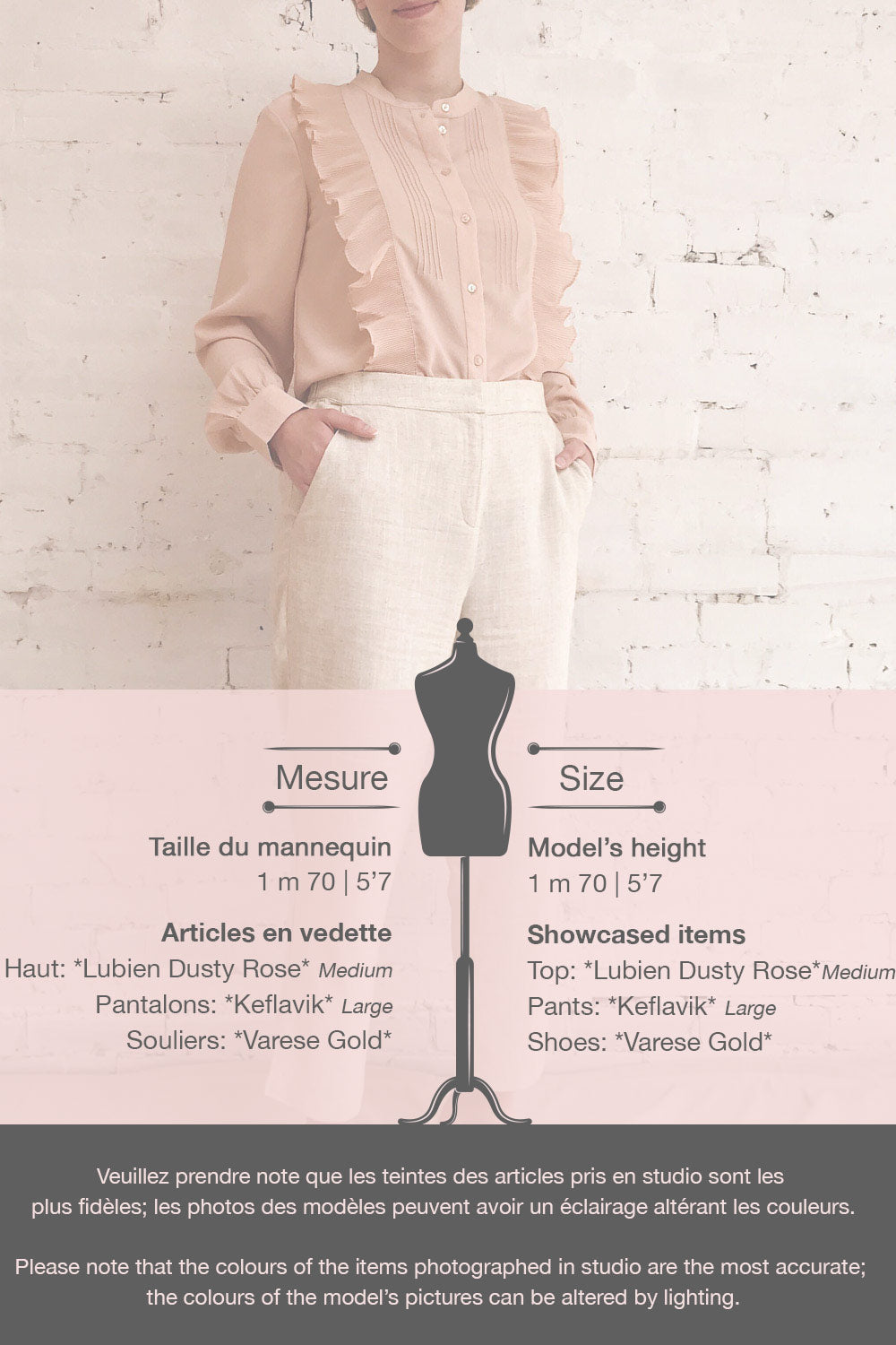 Lubien Dusty Rose Pink Long Sleeved Shirt | Boutique 1861 template