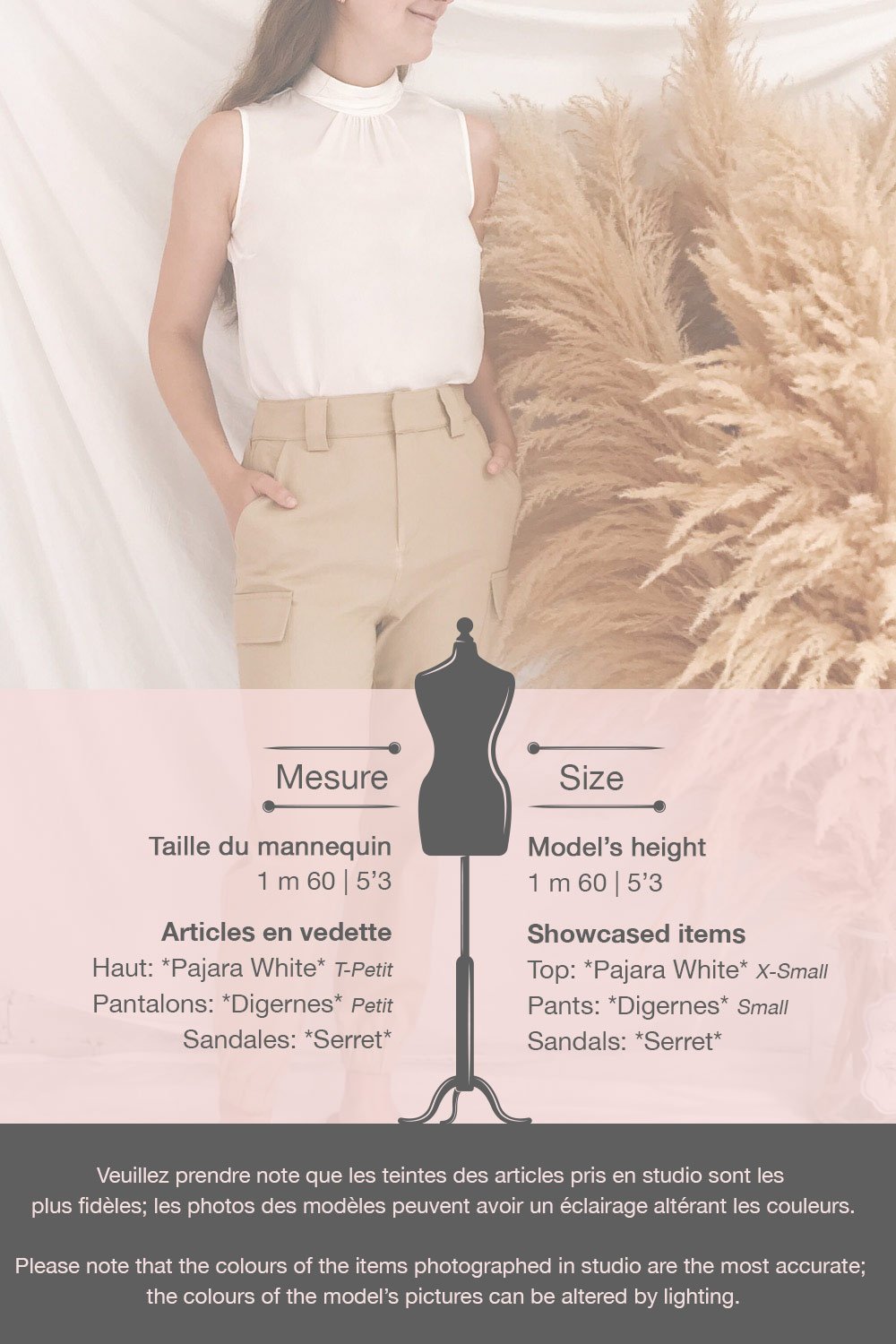 Pajara White Sleeveless Silky Top with Bow | La Petite Garçonne template