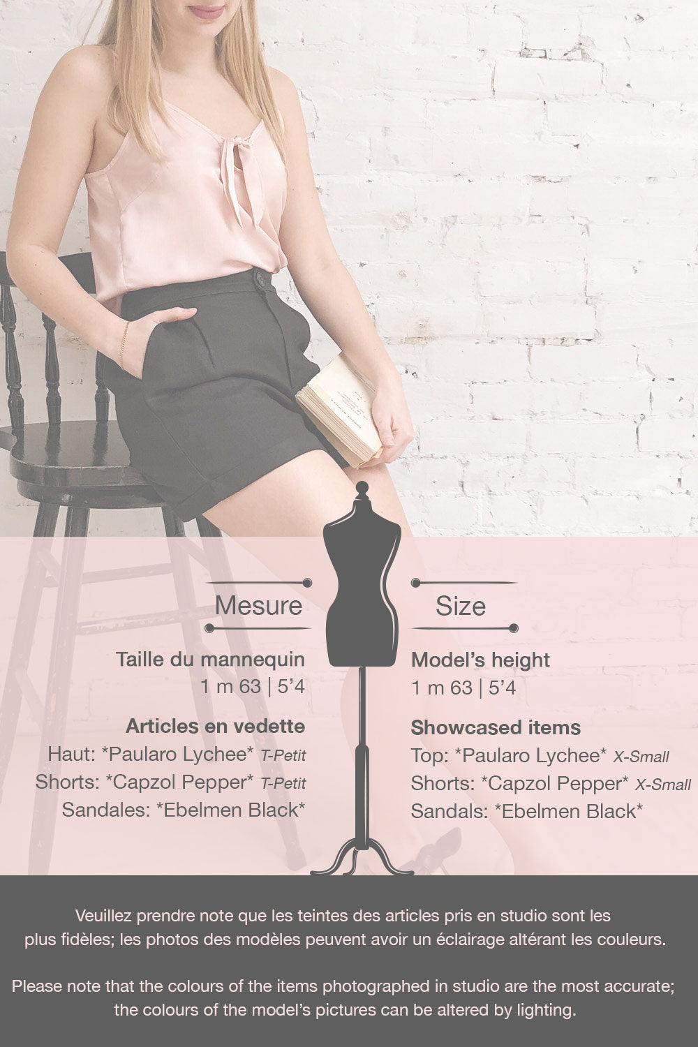 Paularo Lychee Pink Tank Top w/ Bow | La petite garçonne template