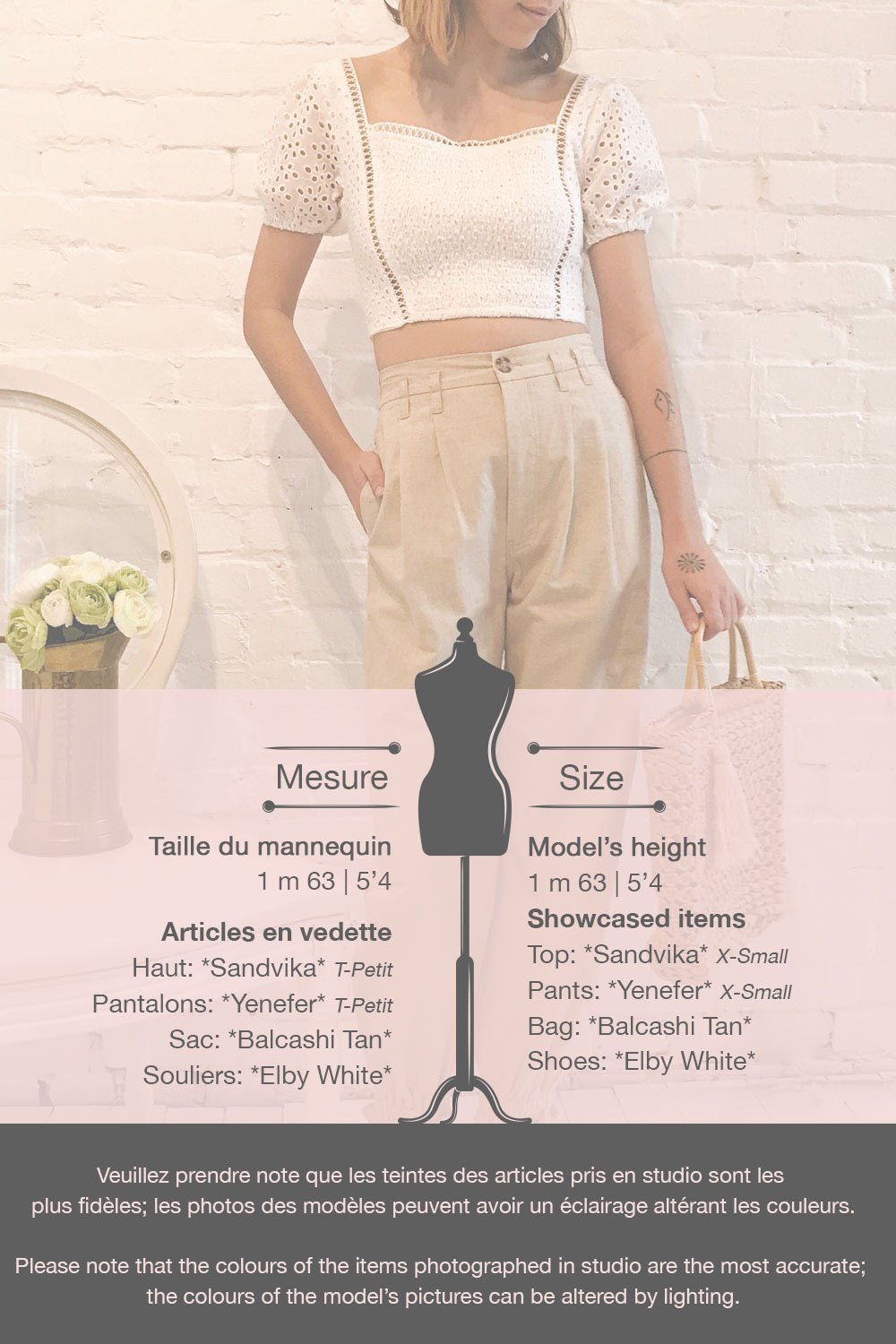 Sandvika White Openwork Ruched Crop Top | La petite garçonne template