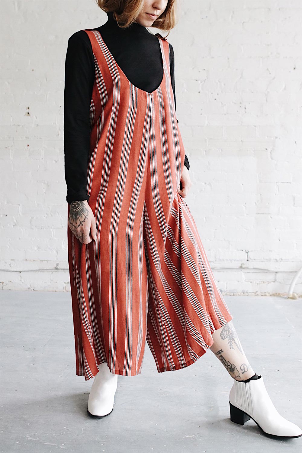 Slivno Black Long Sleeved Turtleneck Top | La Petite Garçonne