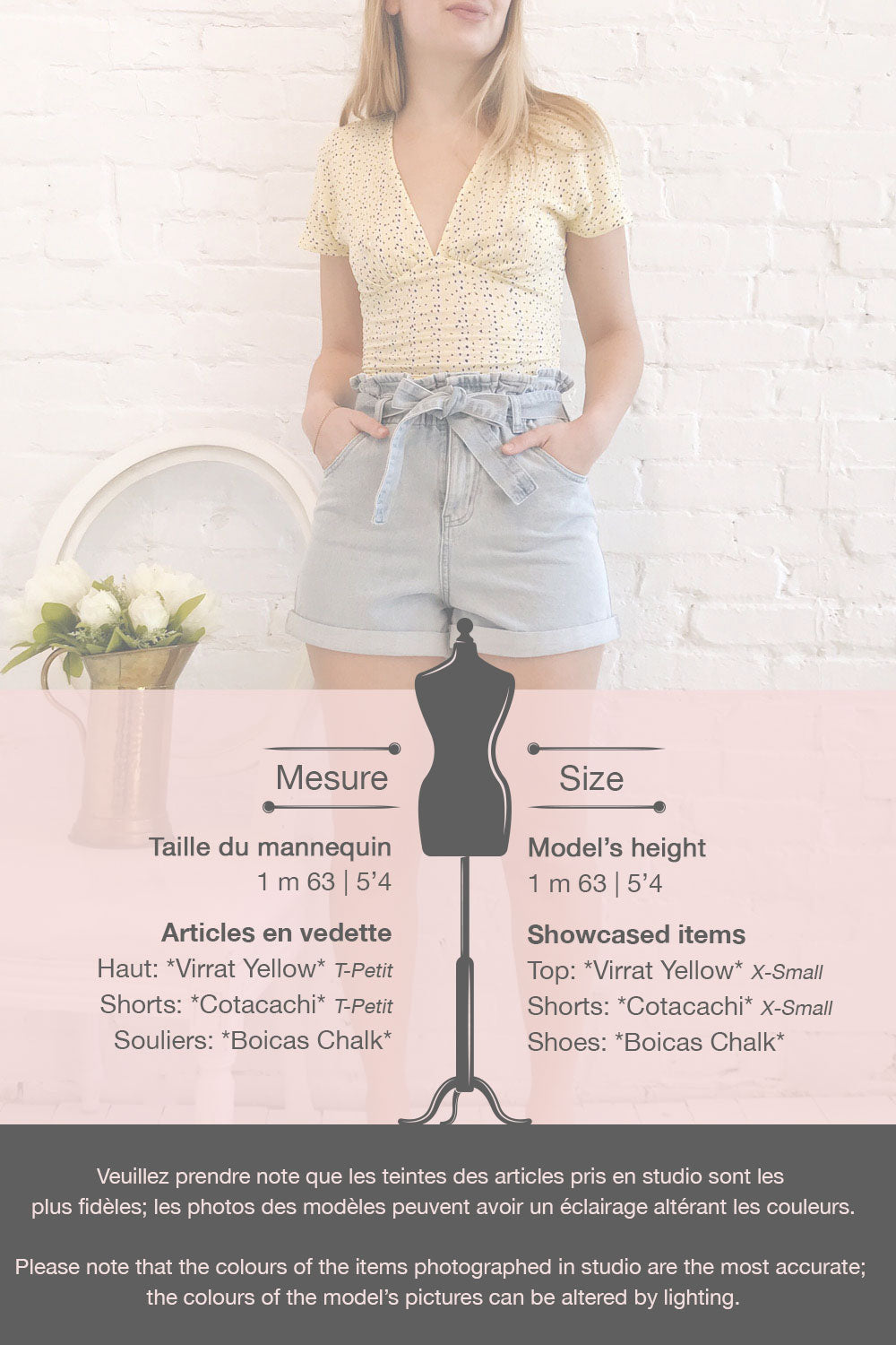 Virrat Yellow Crepe Short Sleeve Crop Top | La petite garçonne template