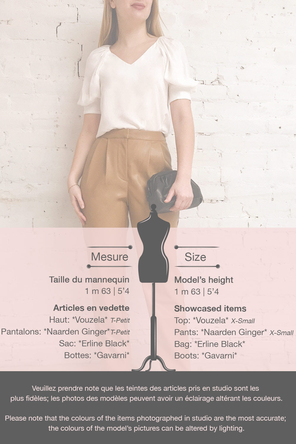 Naarden Ginger Brown Faux-Leather Pants | La petite garçonne template