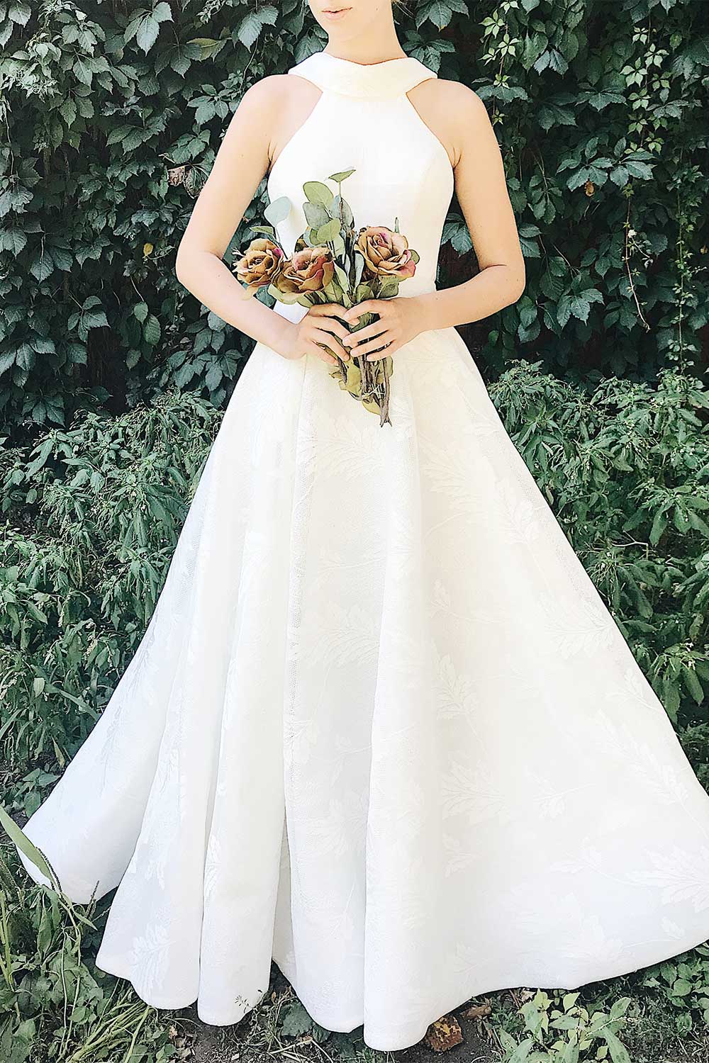 Verbera | White Embroidered Dress